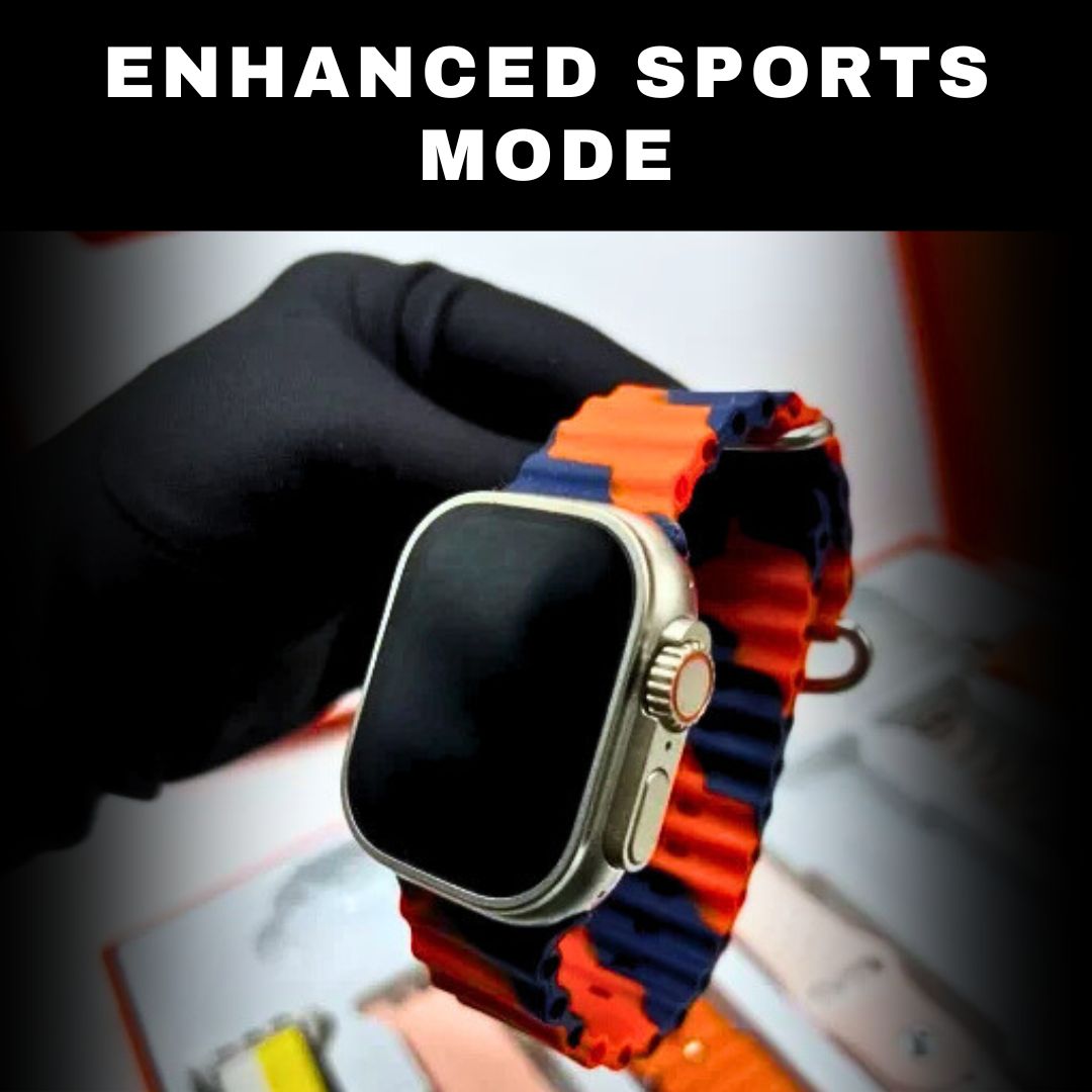 Ultra 7 in 1 Strap Smartwatch :8 Ultra Smart Watch