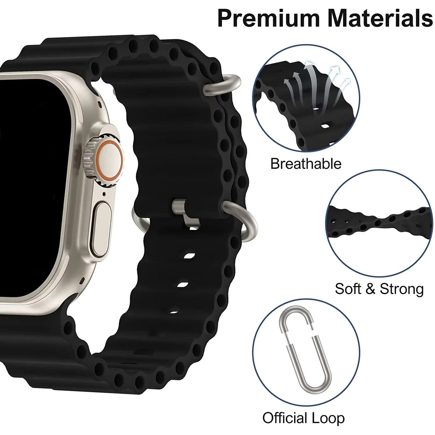 Ultra 7 in 1 Strap Smartwatch :8 Ultra Smart Watch