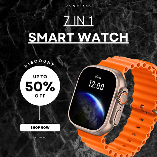 Ultra 7 in 1 Strap Smartwatch :8 Ultra Smart Watch